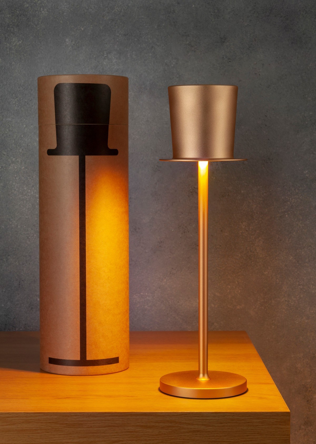 HatLamp shown turned on
